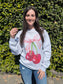 Cherry Coquette Sweatshirt- ASK Apparel LLC