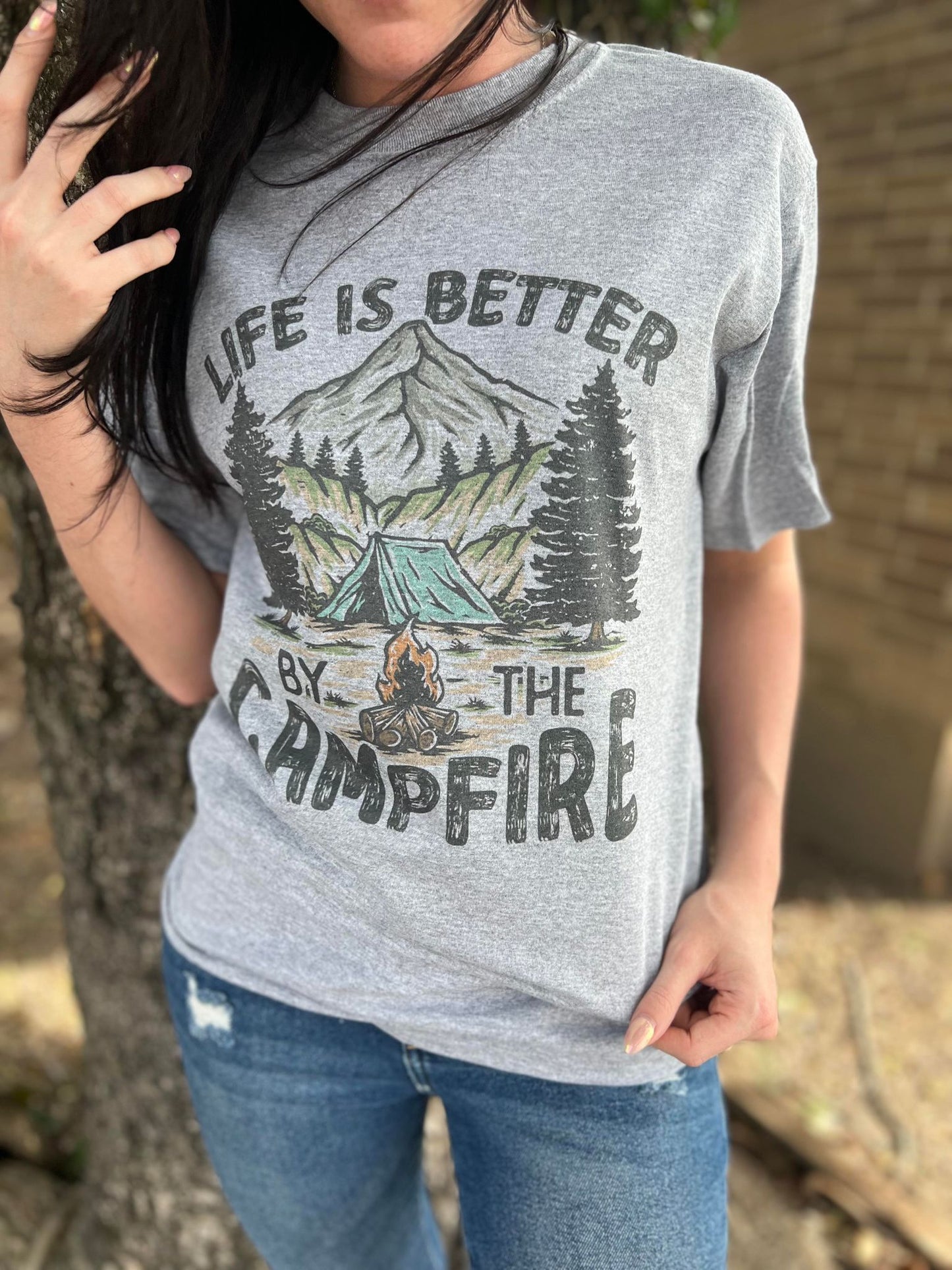 Life is Better by the Campfire Tee- ASK Apparel LLC