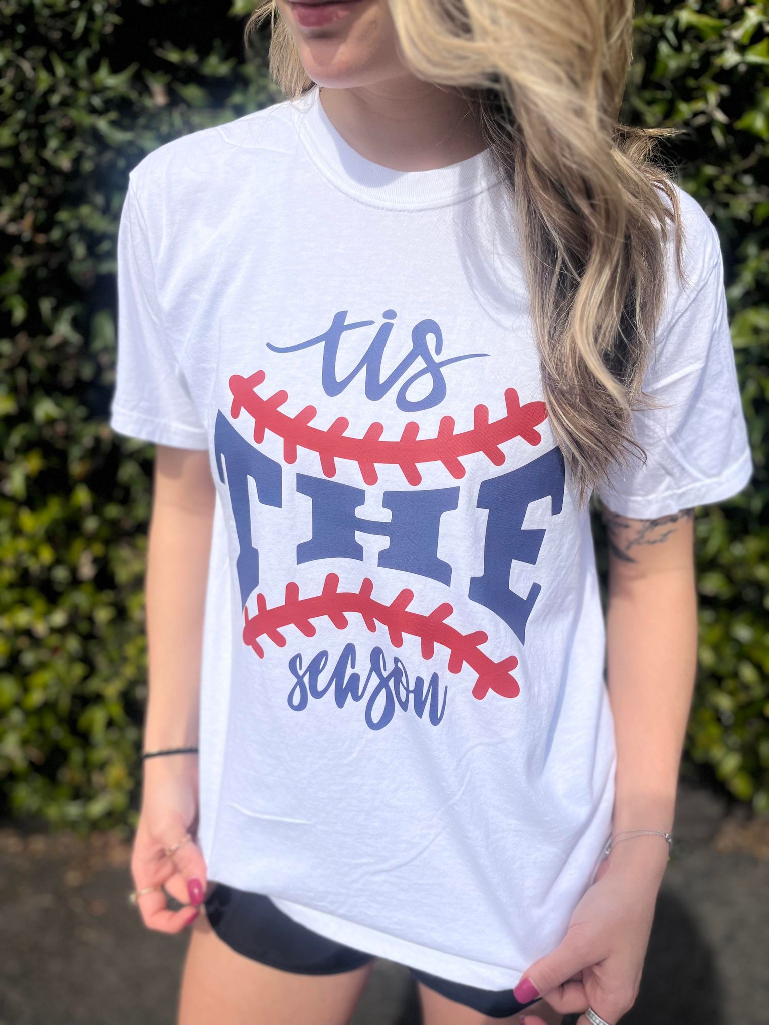 Tis the Season Baseball Tee- ASK Apparel LLC