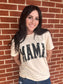 Distressed Arch Mama Tee- ASK Apparel LLC