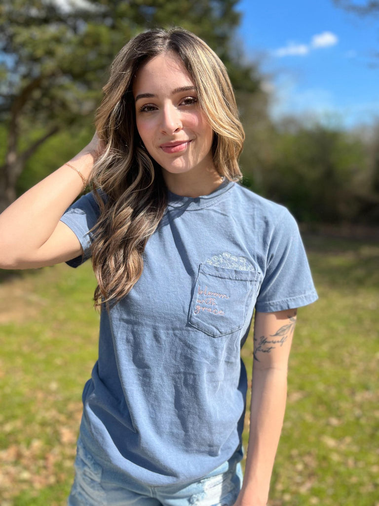 Bloom With Grace Tee- ASK Apparel LLC
