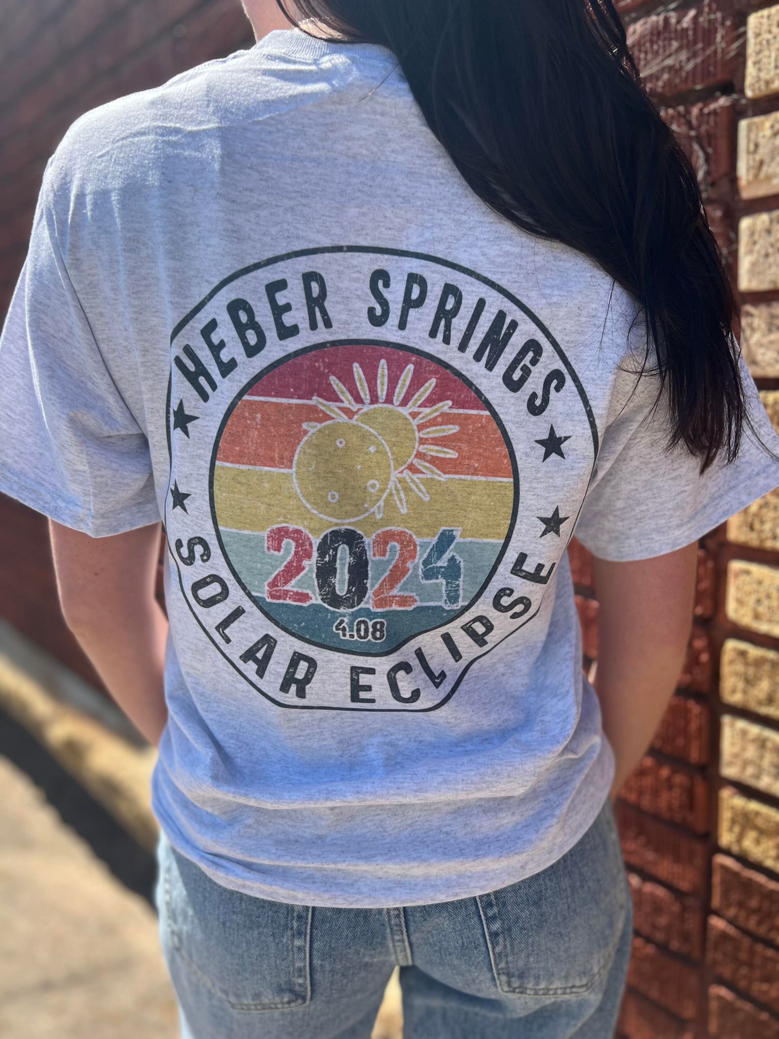 Heber Springs Solar Eclipse Tee- ASK Apparel LLC