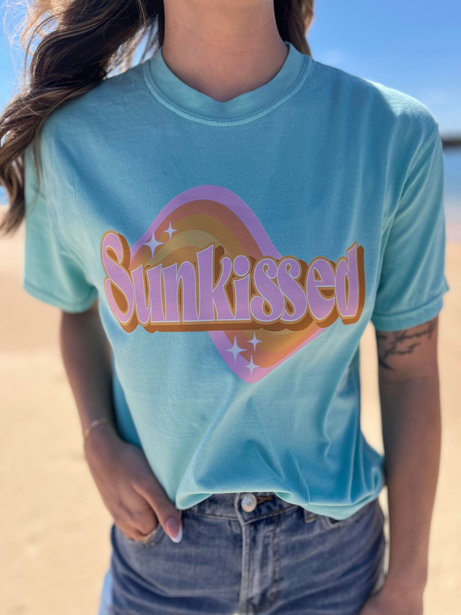 Retro Sunkissed Tee- ASK Apparel LLC