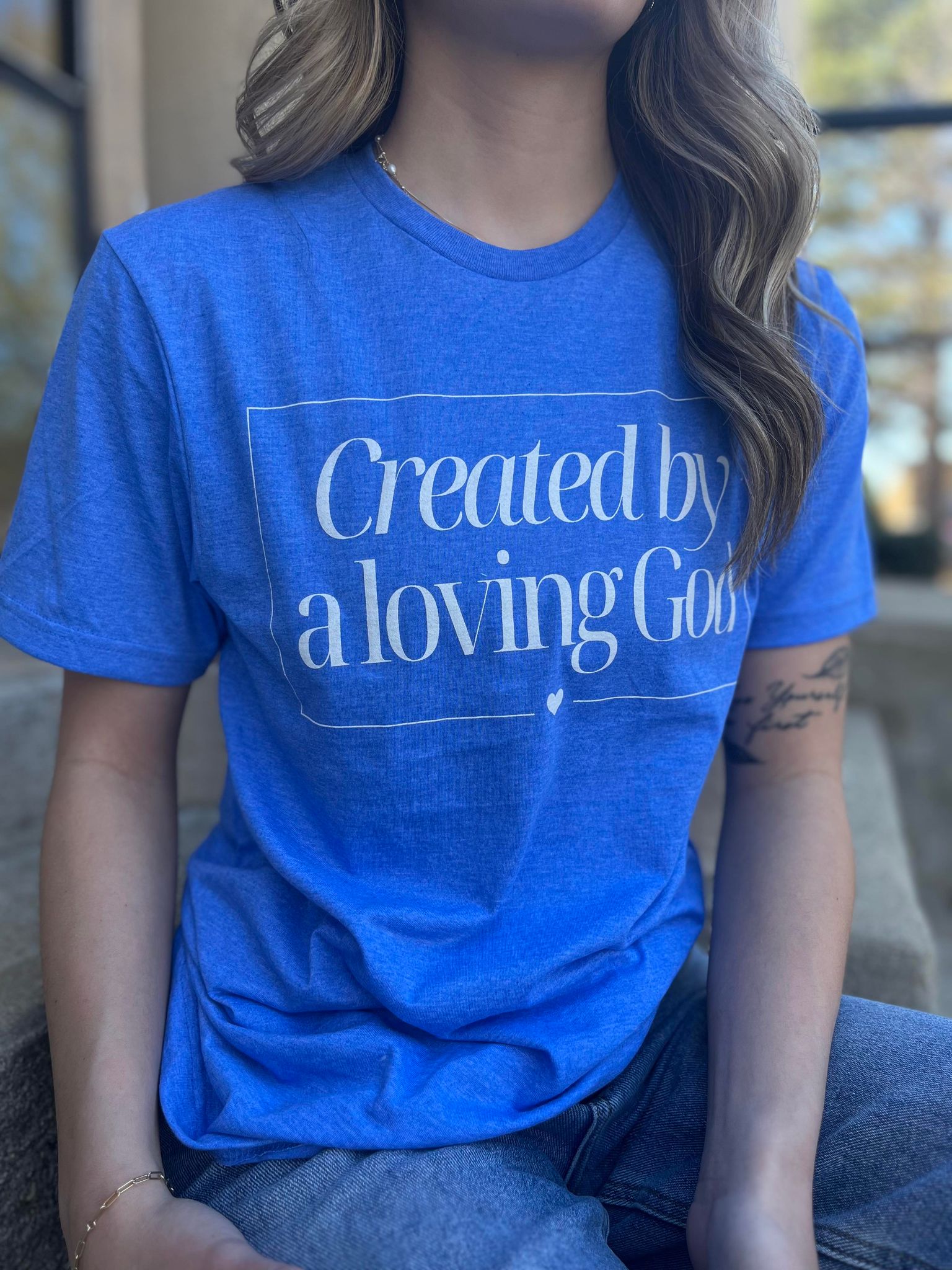 Created by A Loving God Tee- ASK Apparel LLC