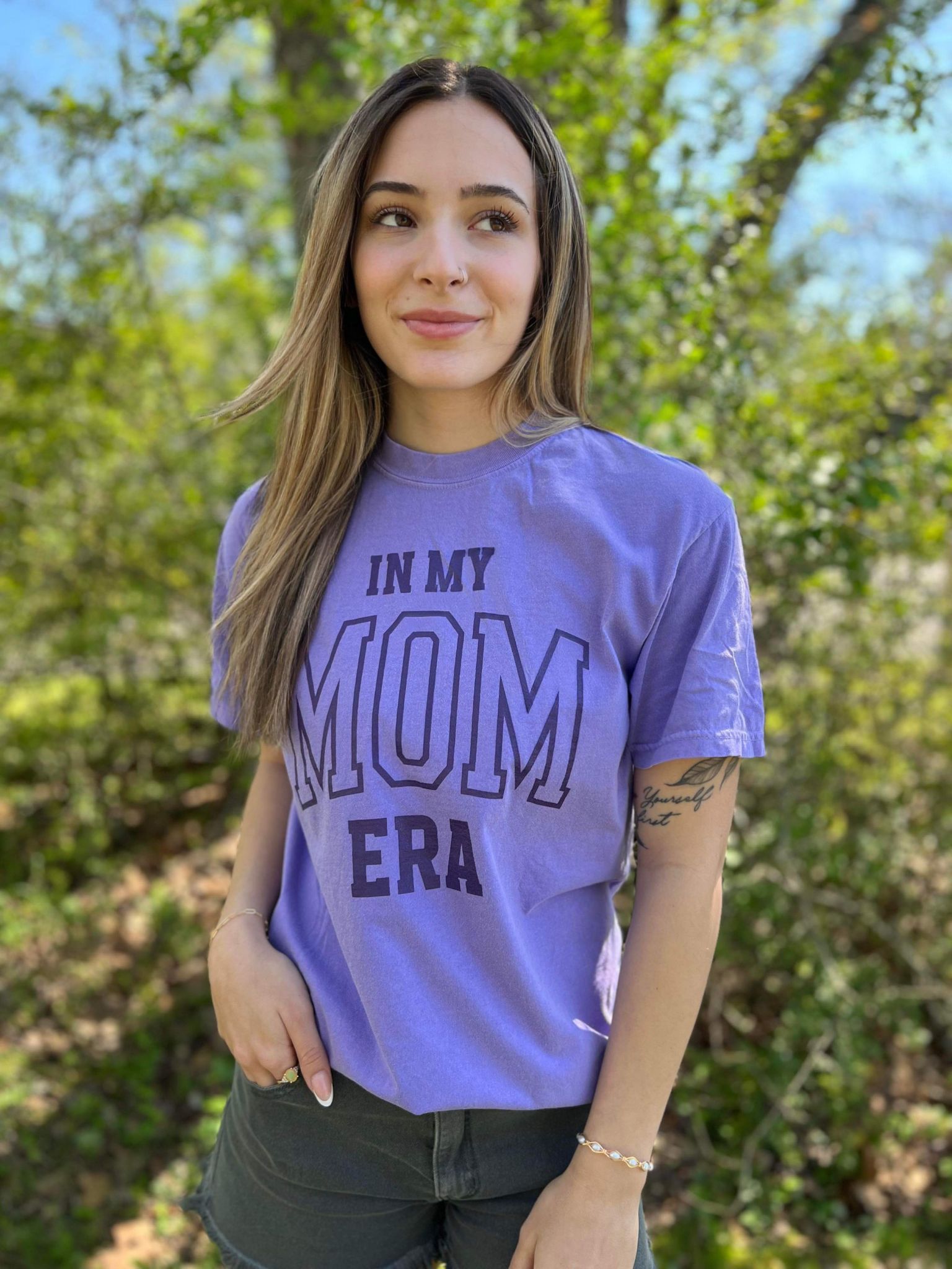 Spring In My Mom Era Tee- ASK Apparel LLC