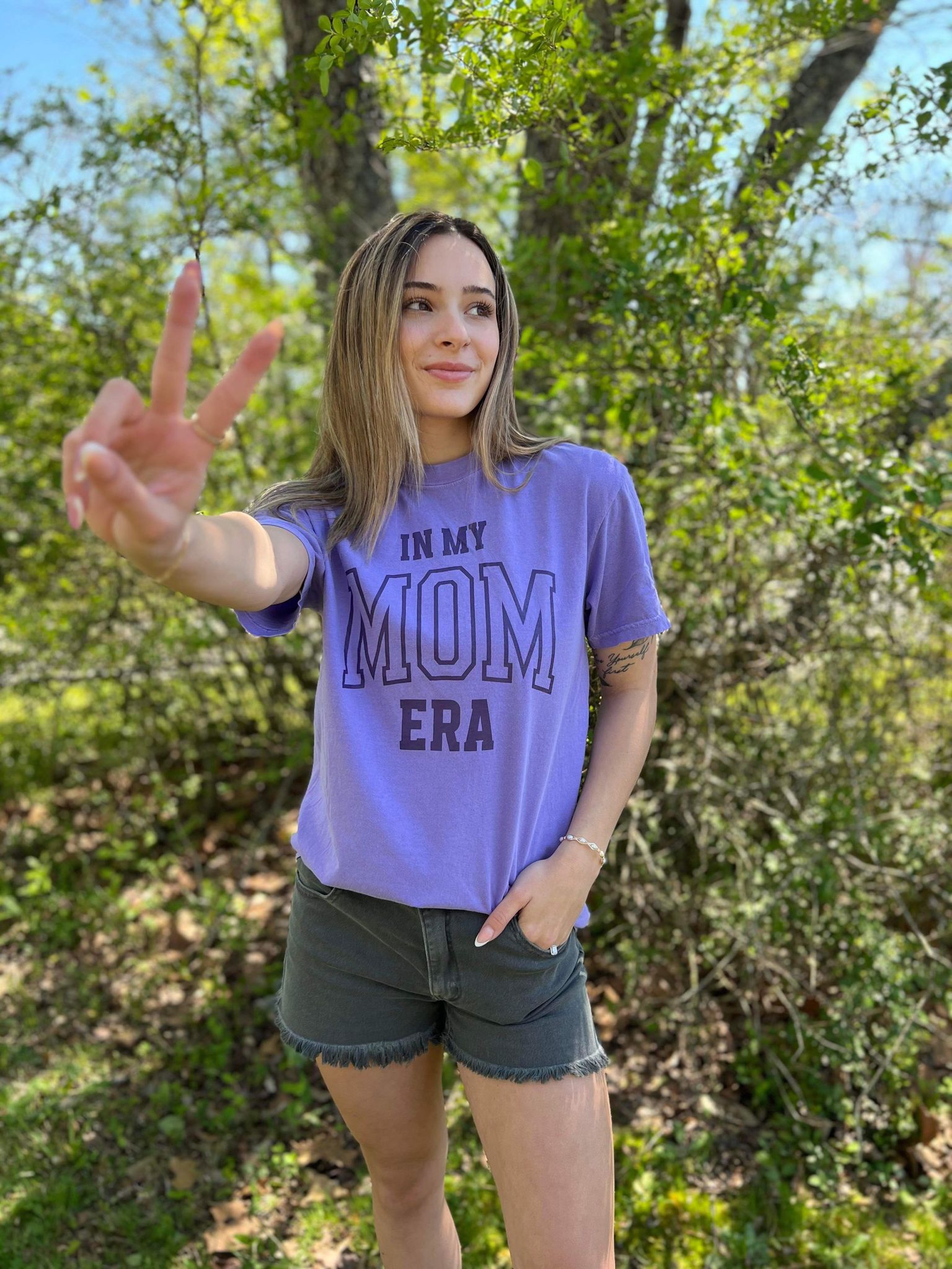 Spring In My Mom Era Tee- ASK Apparel LLC