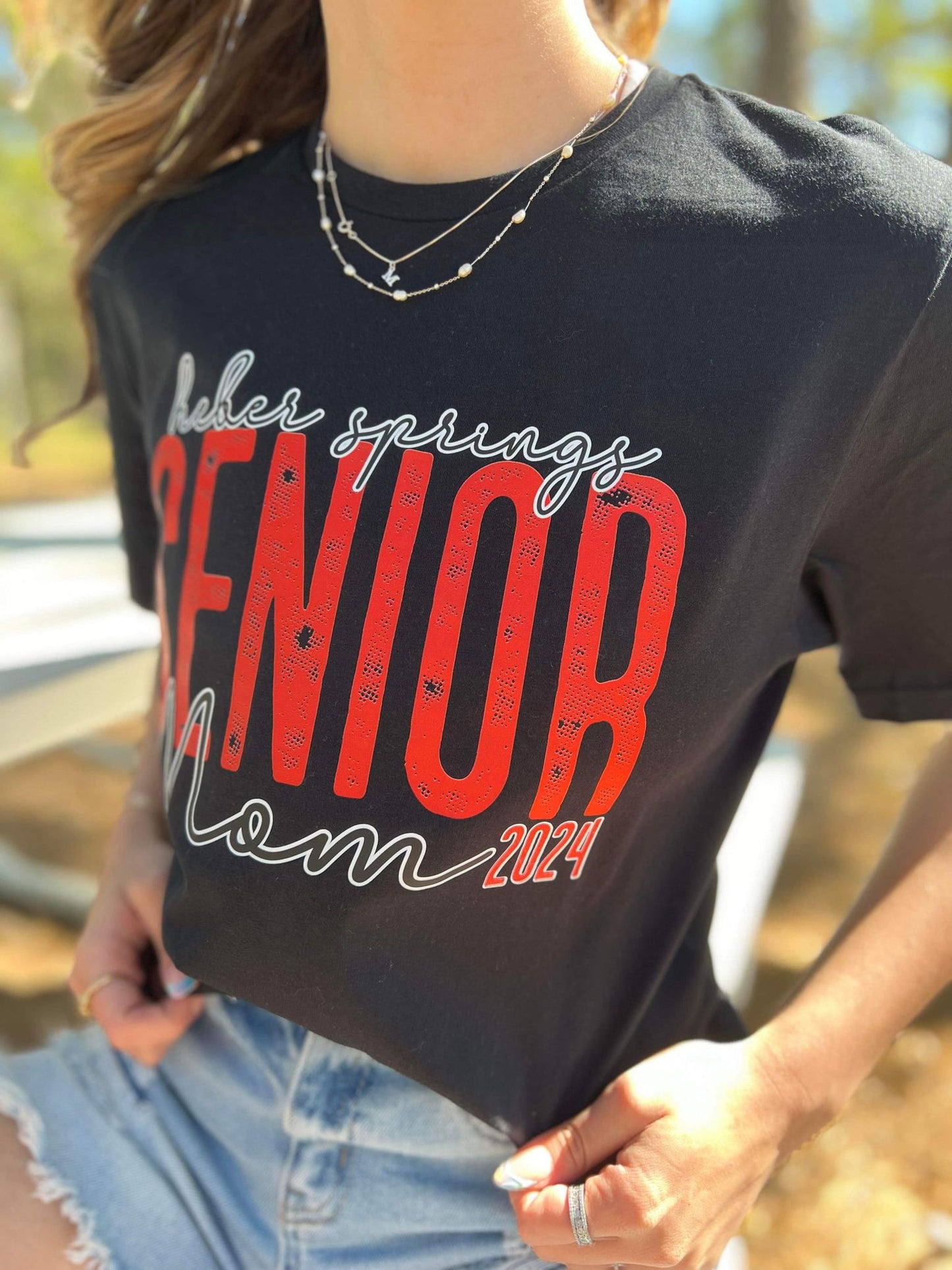 Custom Senior Mom Tee- ASK Apparel LLC