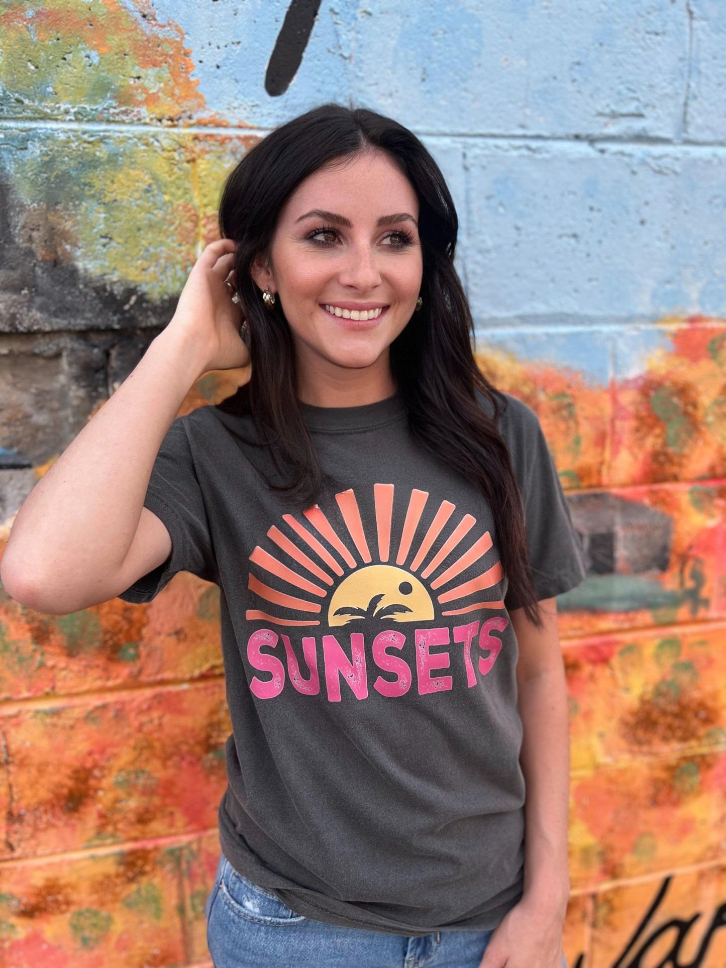 Forever Chasing Sunsets Tee- ASK Apparel LLC