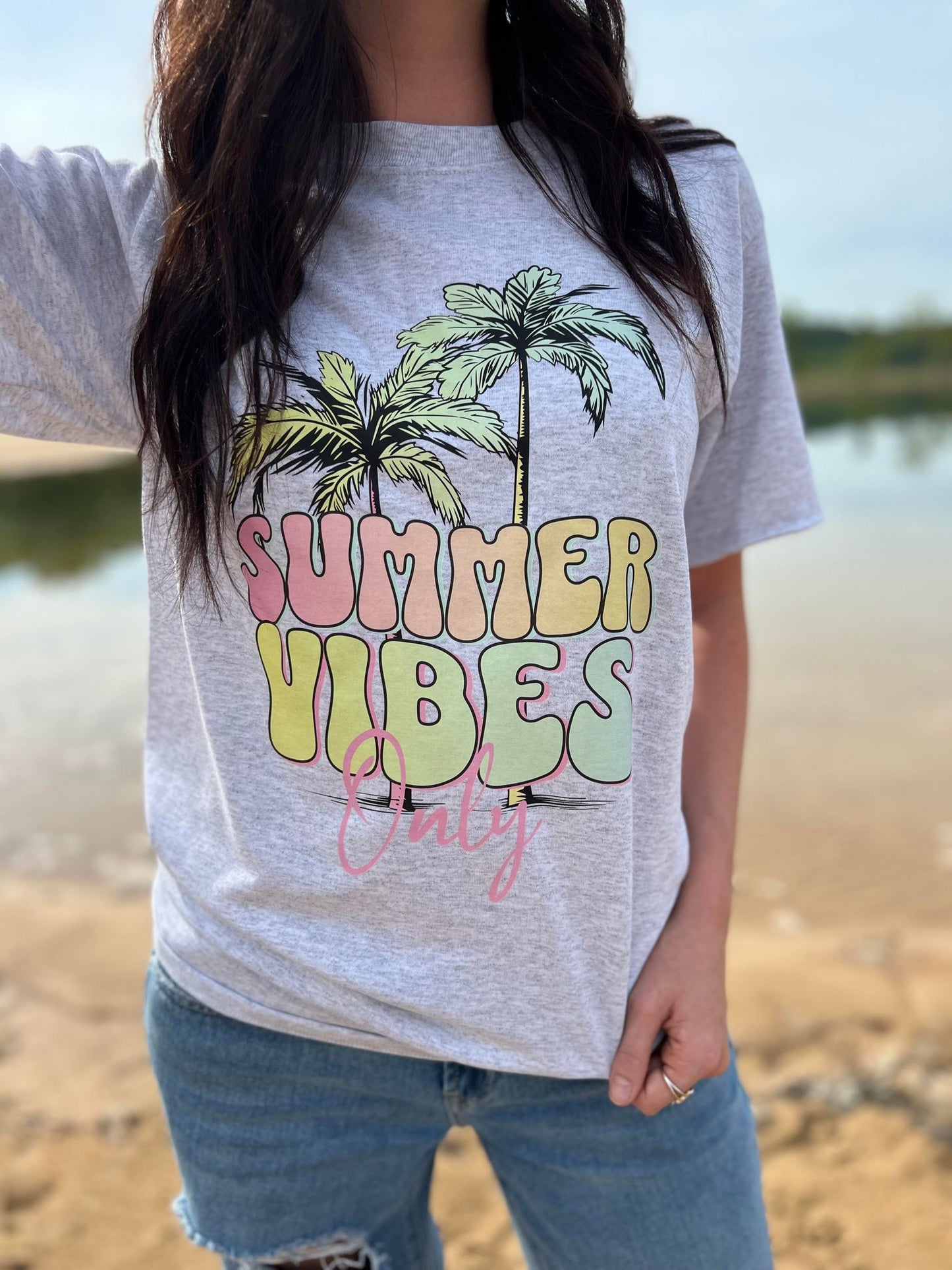 Summer Vibes Only Tee- ASK Apparel LLC