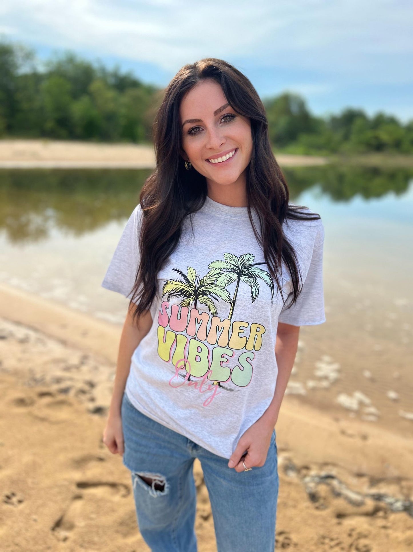 Summer Vibes Only Tee- ASK Apparel LLC