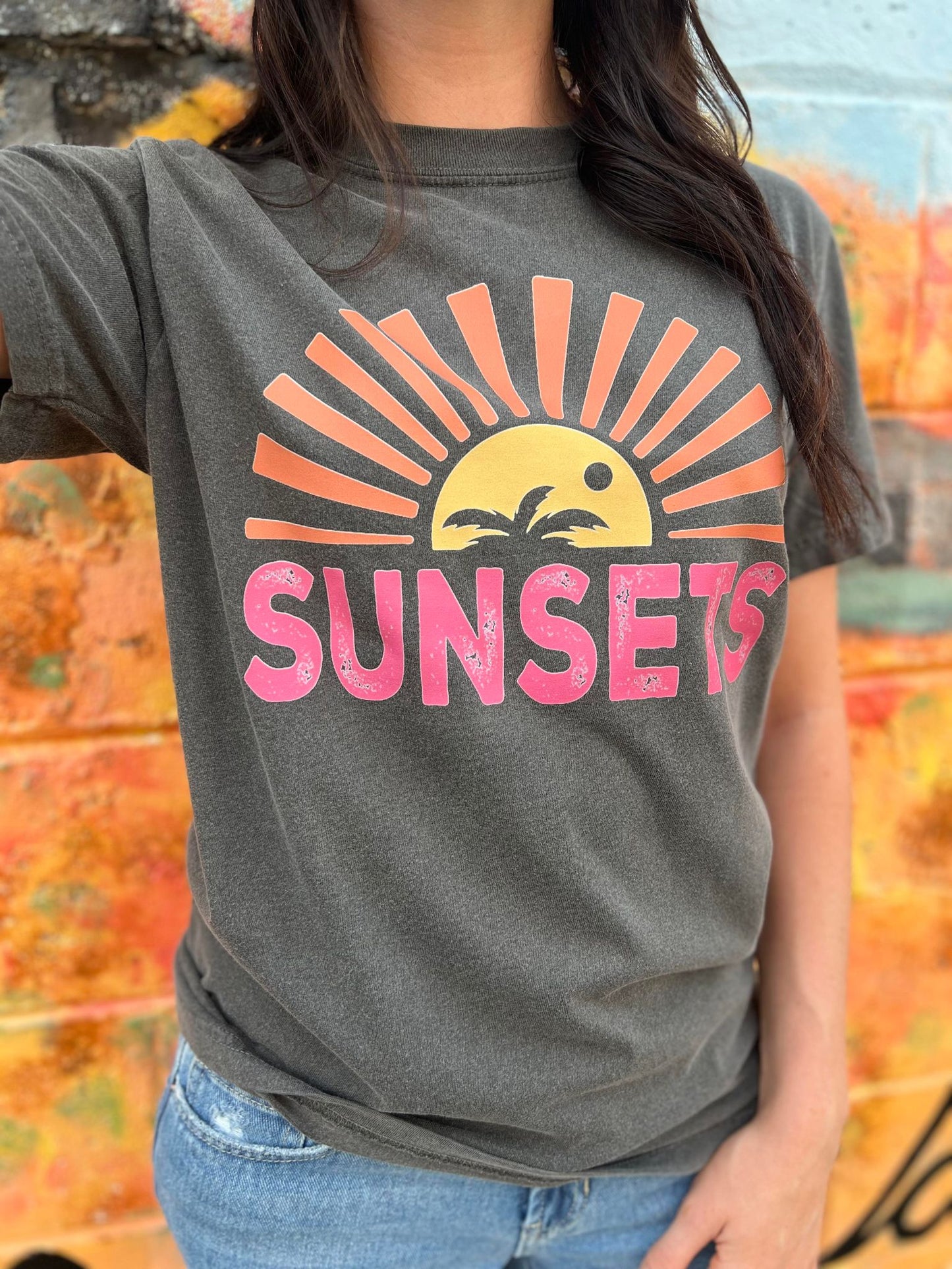 Forever Chasing Sunsets Tee- ASK Apparel LLC