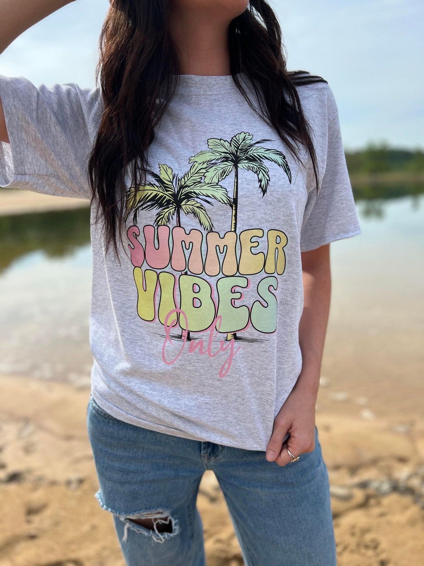 Summer Vibes Only Tee- ASK Apparel LLC