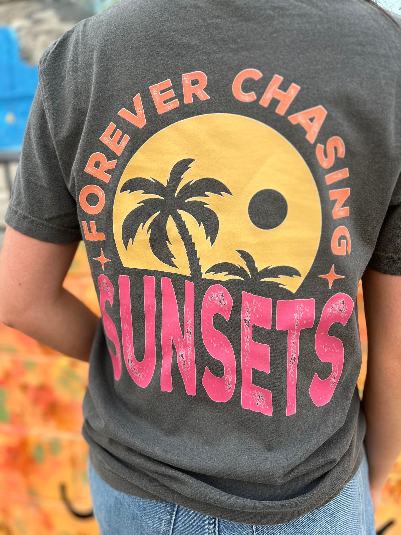 Forever Chasing Sunsets Tee- ASK Apparel LLC