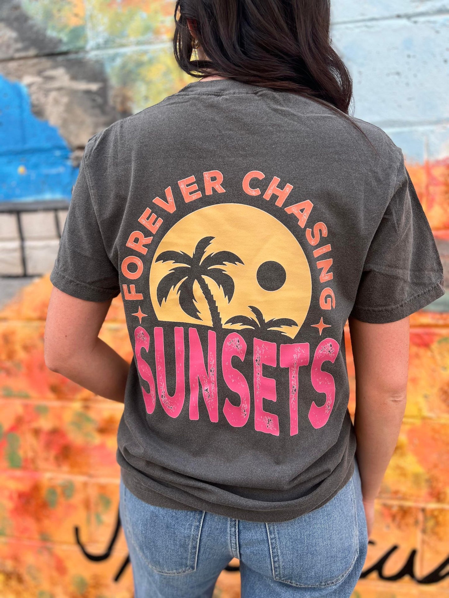 Forever Chasing Sunsets Tee- ASK Apparel LLC