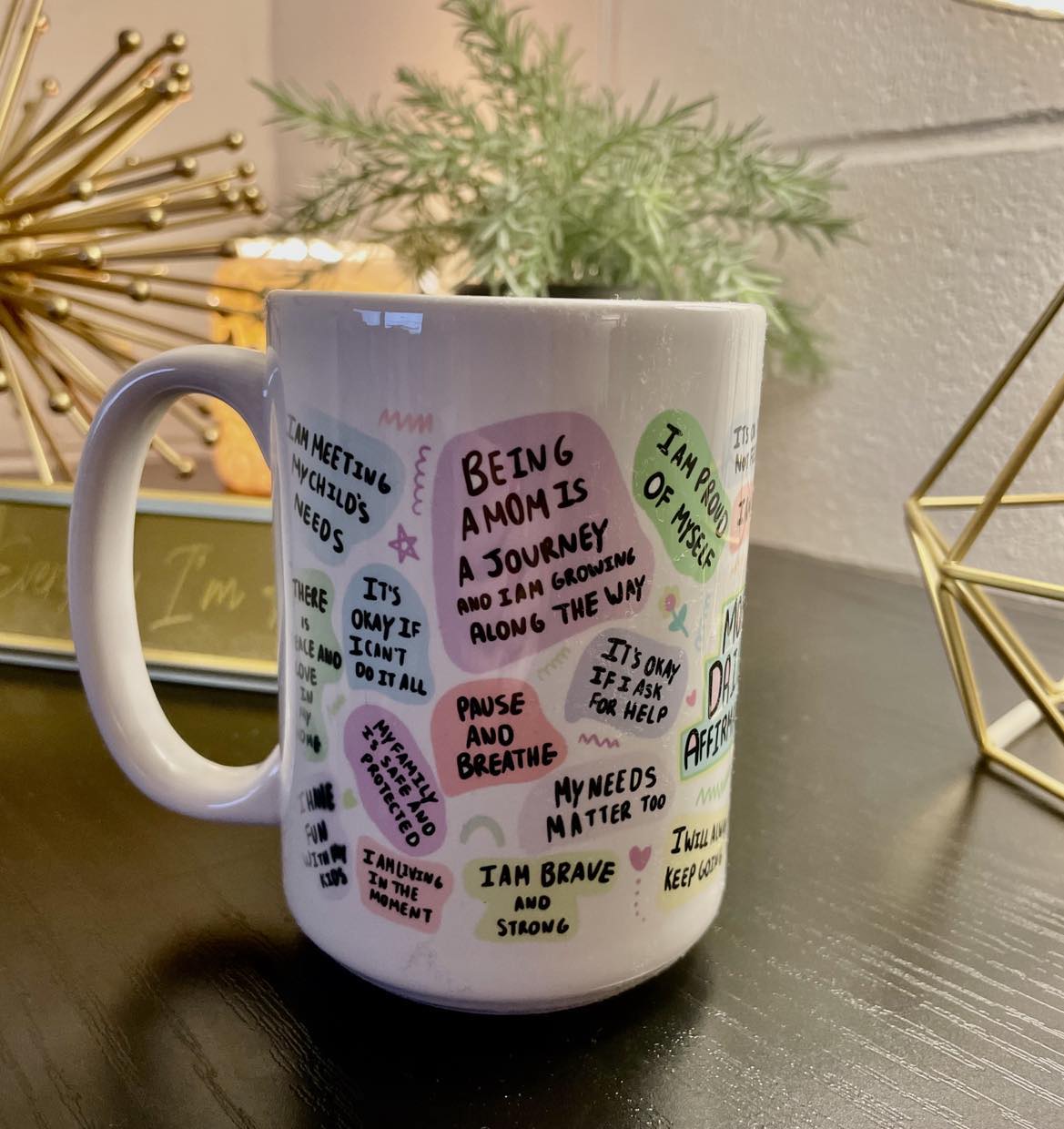 Mom Daily Affirmations Mug