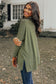 Jungle Green Cowl Neck Shift Tunic Top