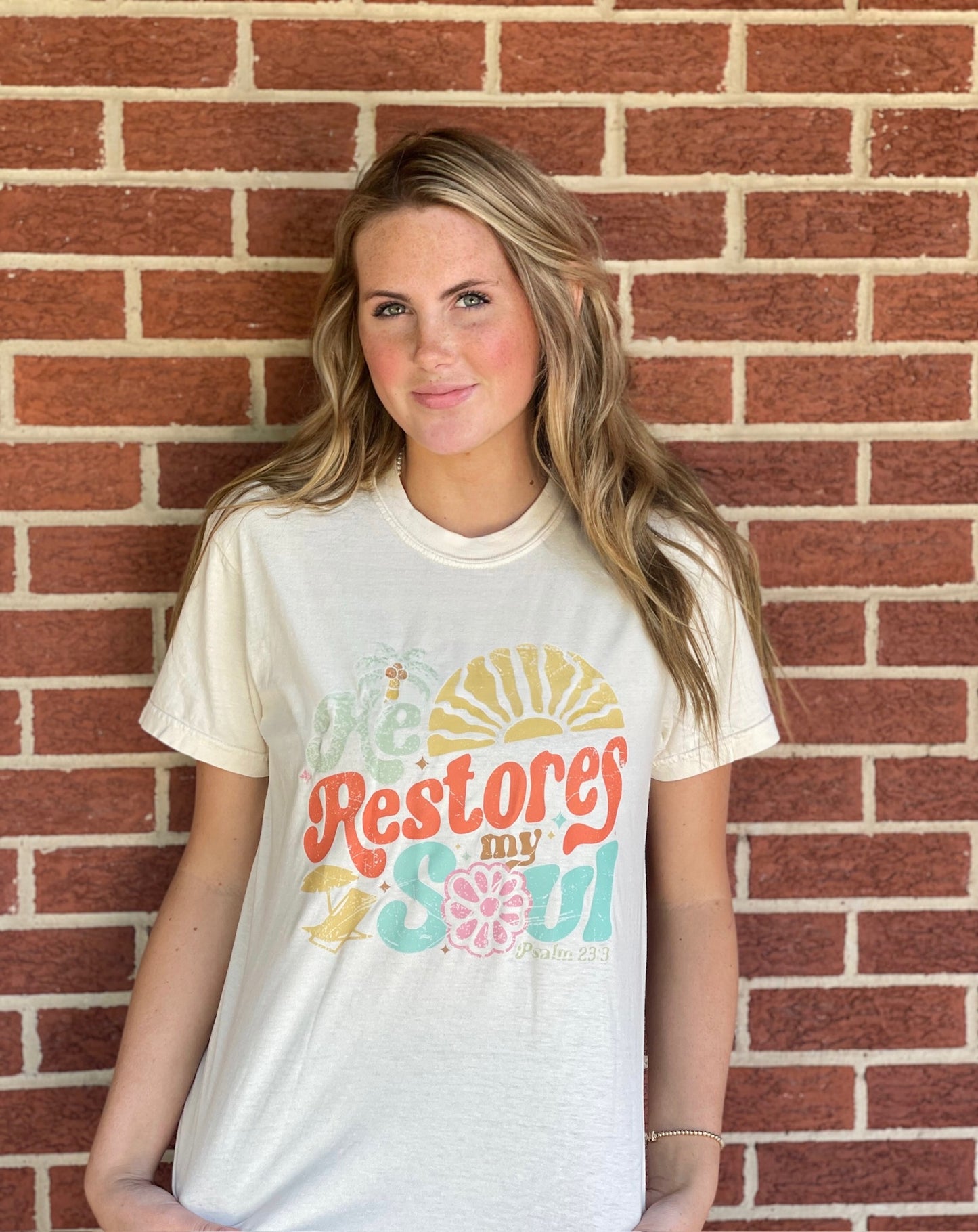 He Restores My Soul Tee