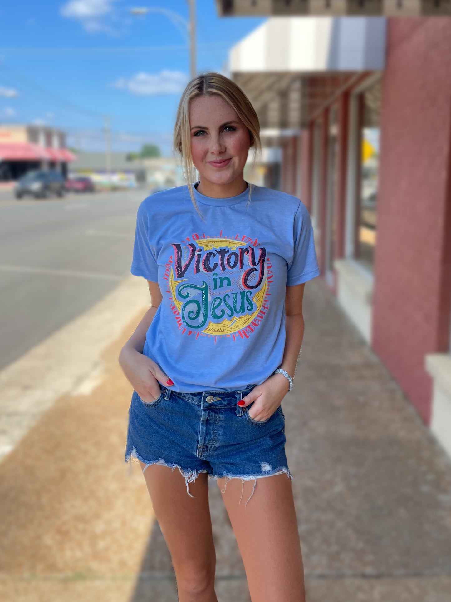 Victory In Jesus Tee