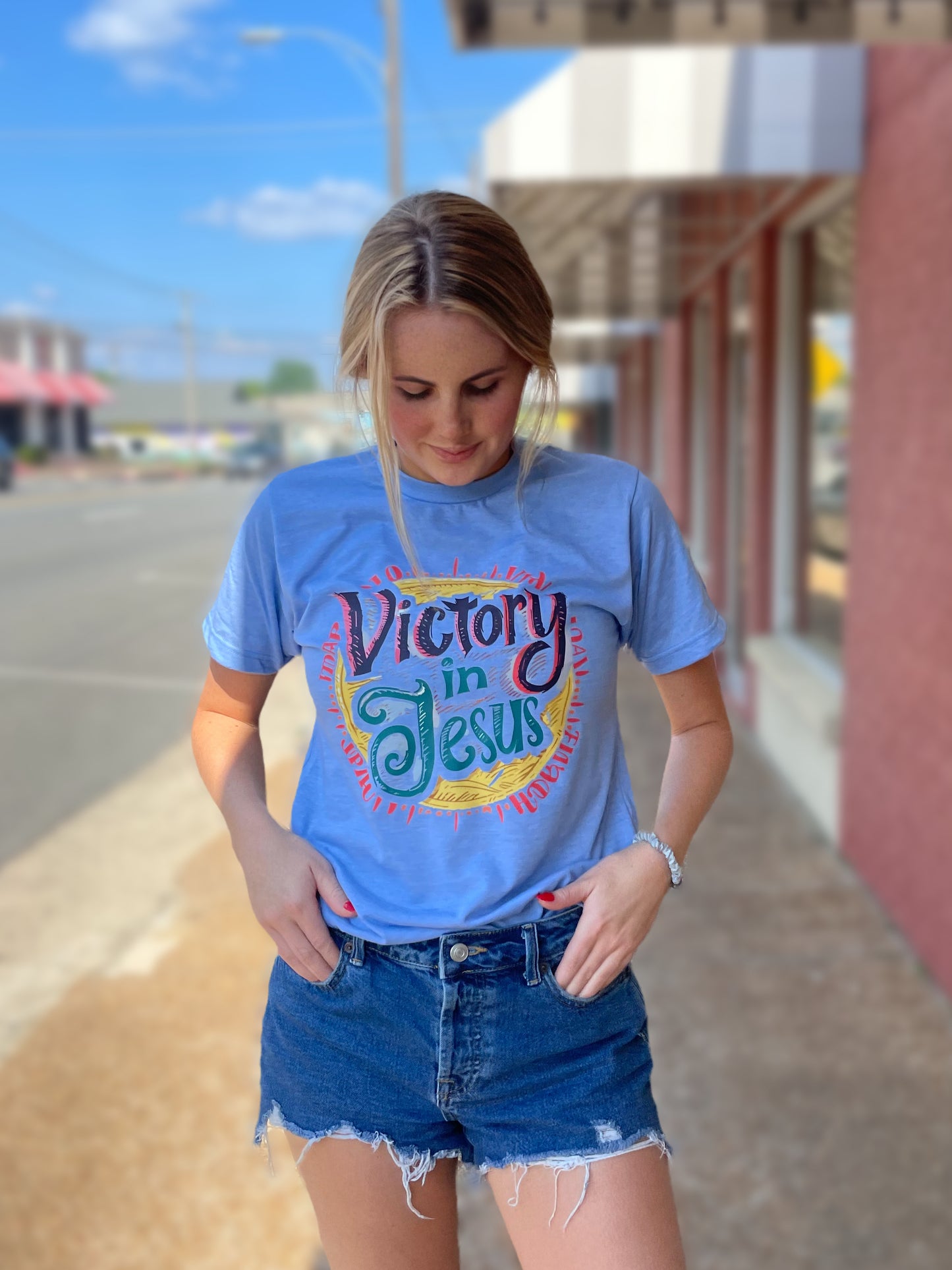 Victory In Jesus Tee