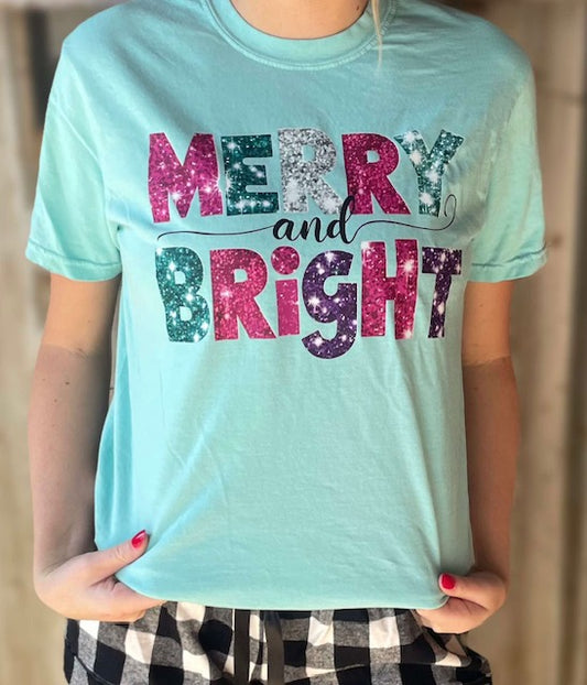 Merry and Bright Tee