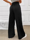 Honey Drawstring Elastic Waist Wide Leg Pants