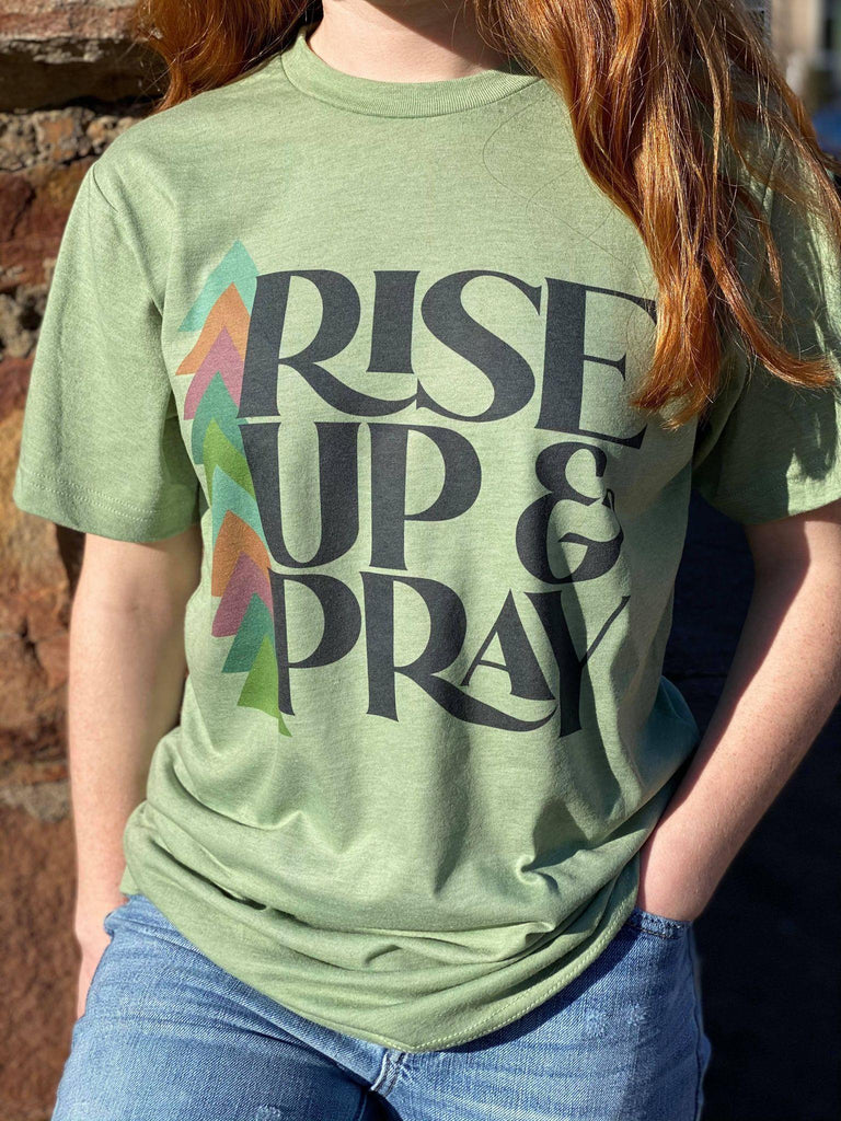 Rise Up & Pray Tee-ASK Apparel LLC