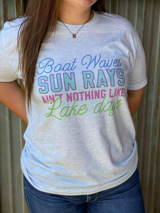 Boat Waves Tee-ASK Apparel LLC