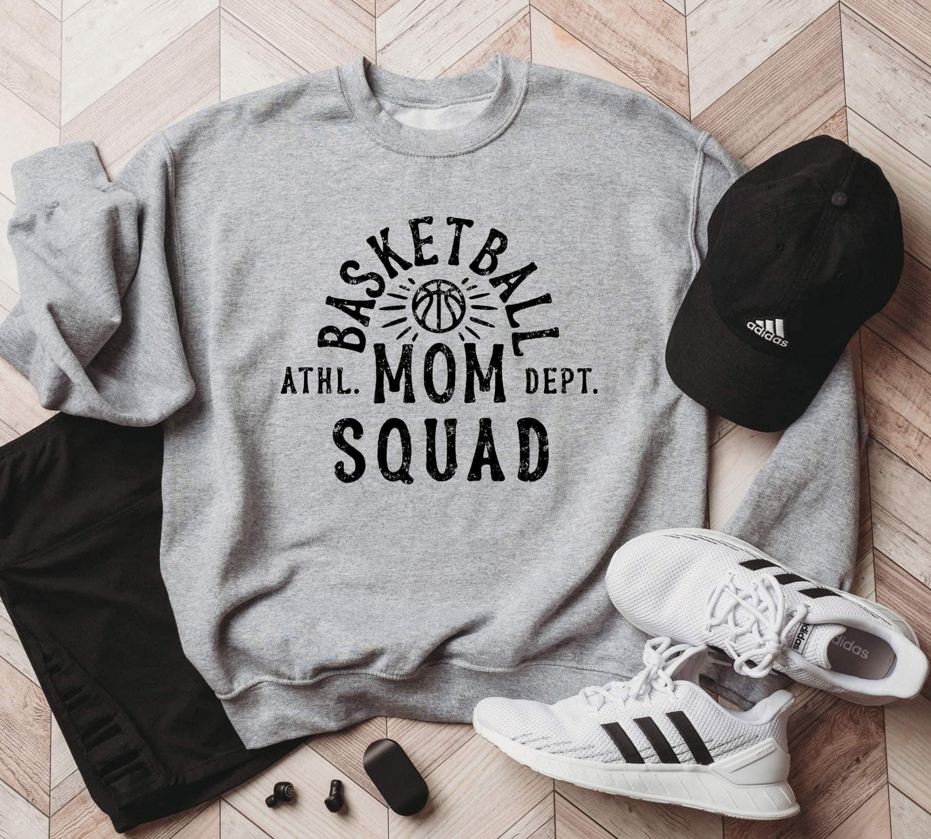 Basketball Mom Squad Sweatshirt - ASK Apparel LLC