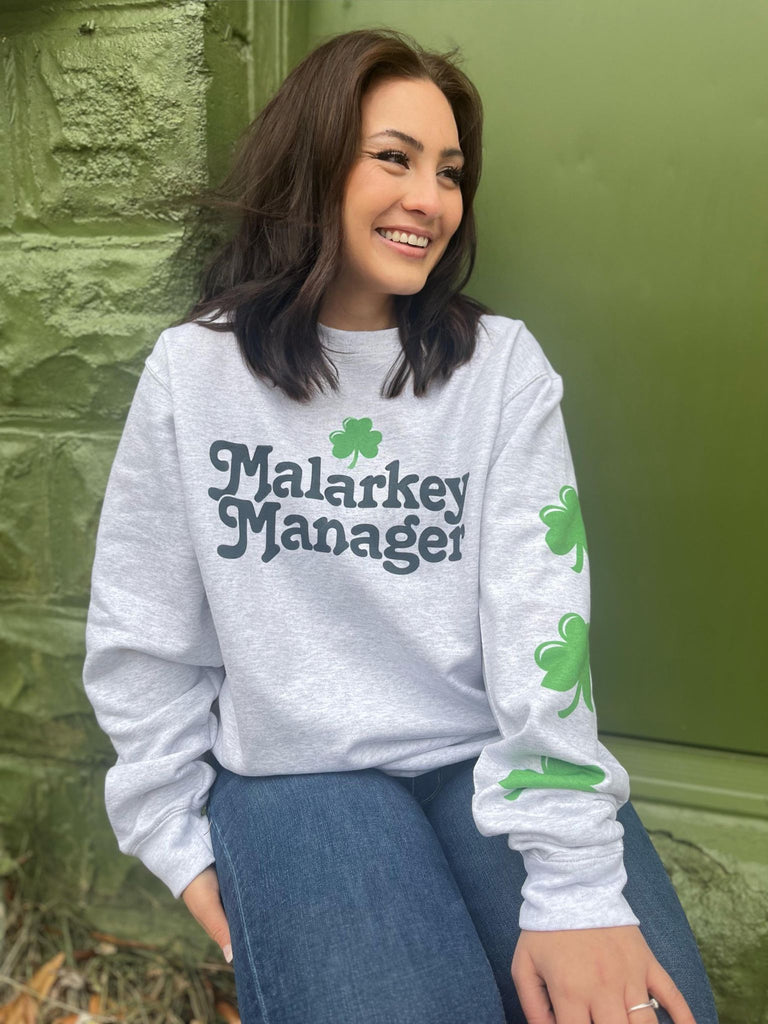 Malarkey manager sweatshirt ask apparel