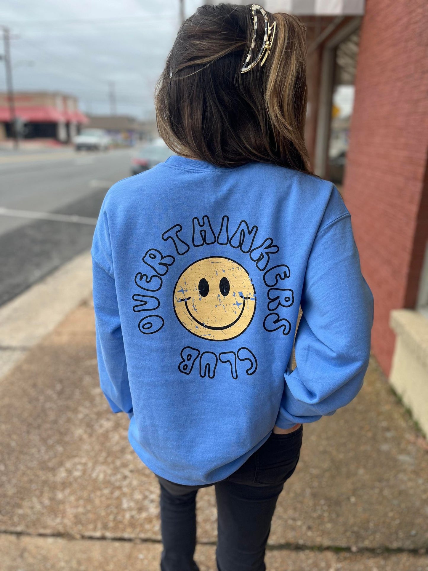 Overthinkers club sweatshirt-ASK Apparel