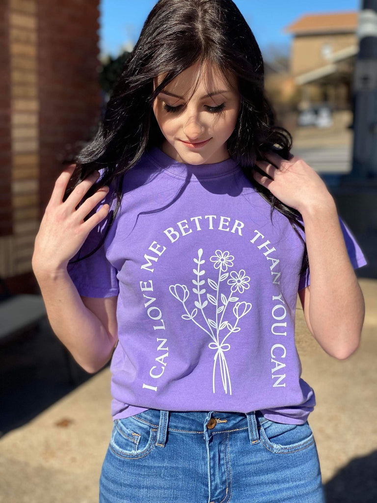 I can love me better tee ask apparel