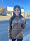 Brown leopard mama hoodie ask apparel