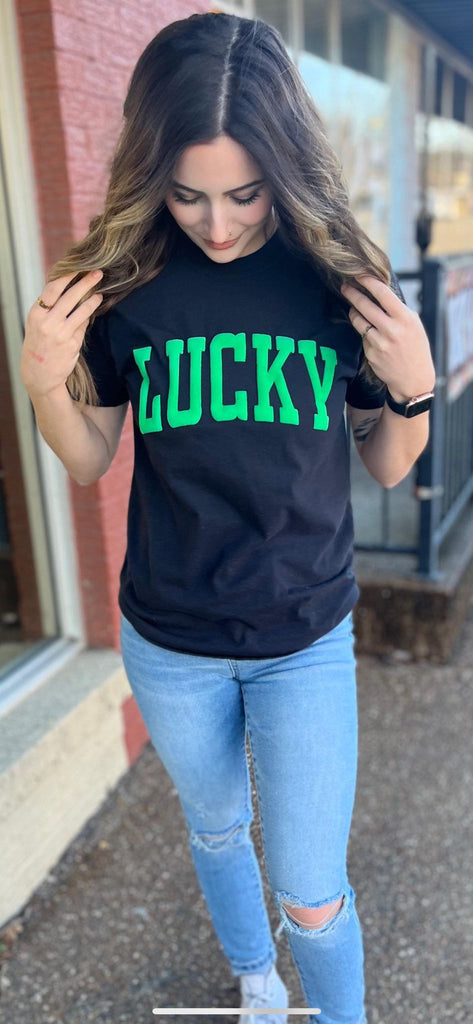 Lucky puff tee ask apparel
