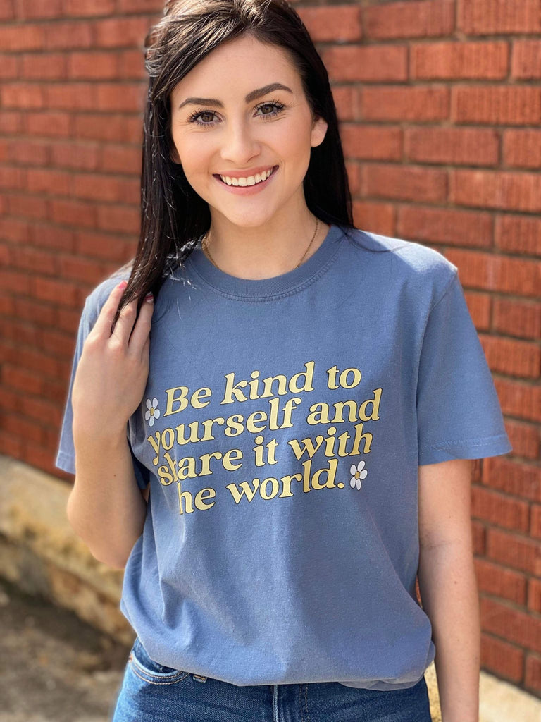 Be kind to yourself tee ask apparel