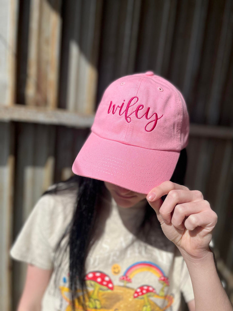 Pink Wifey Hat-ASK Apparel