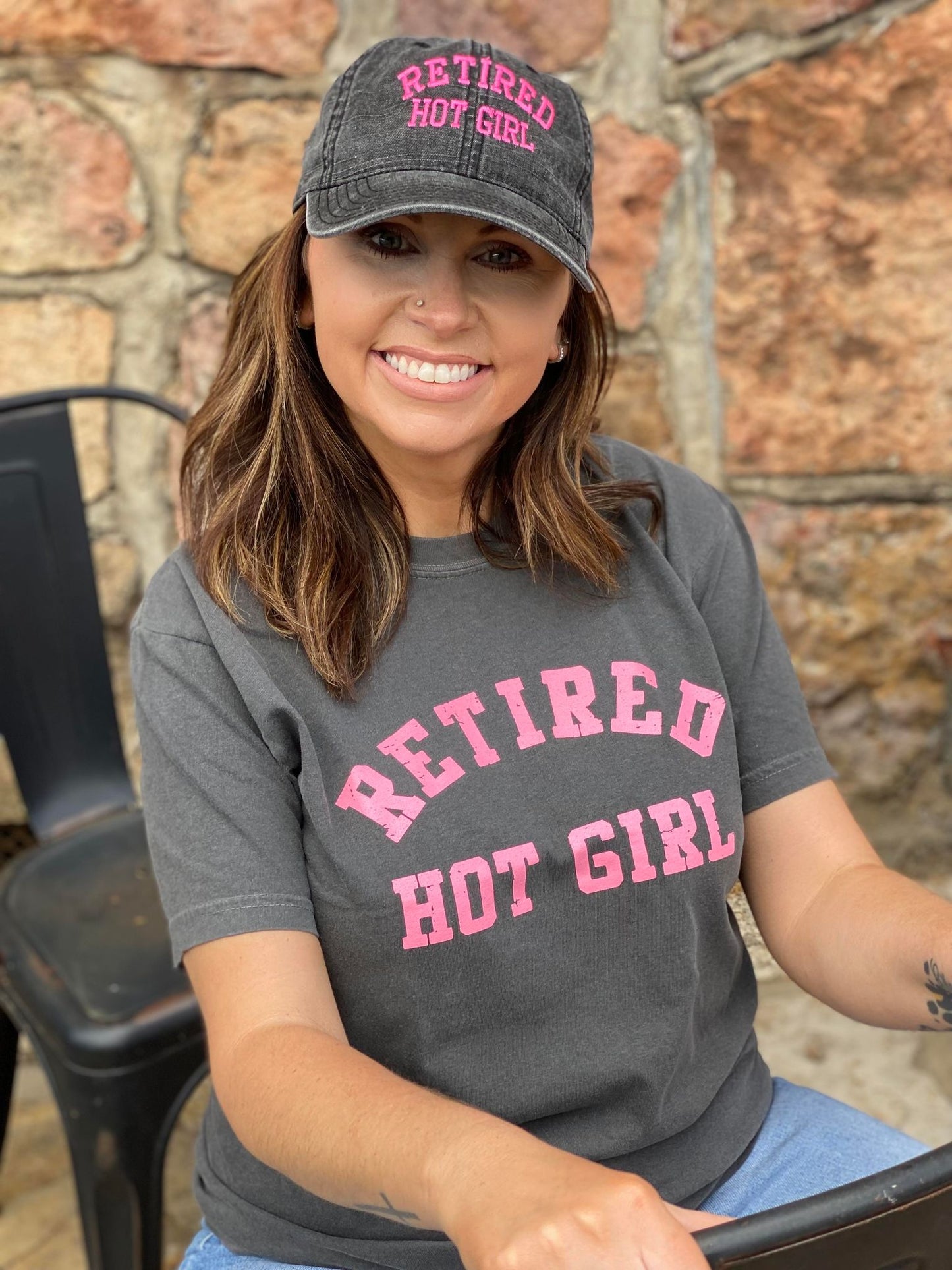 Retired Hot Girl Hat- ASK Apparel LLC