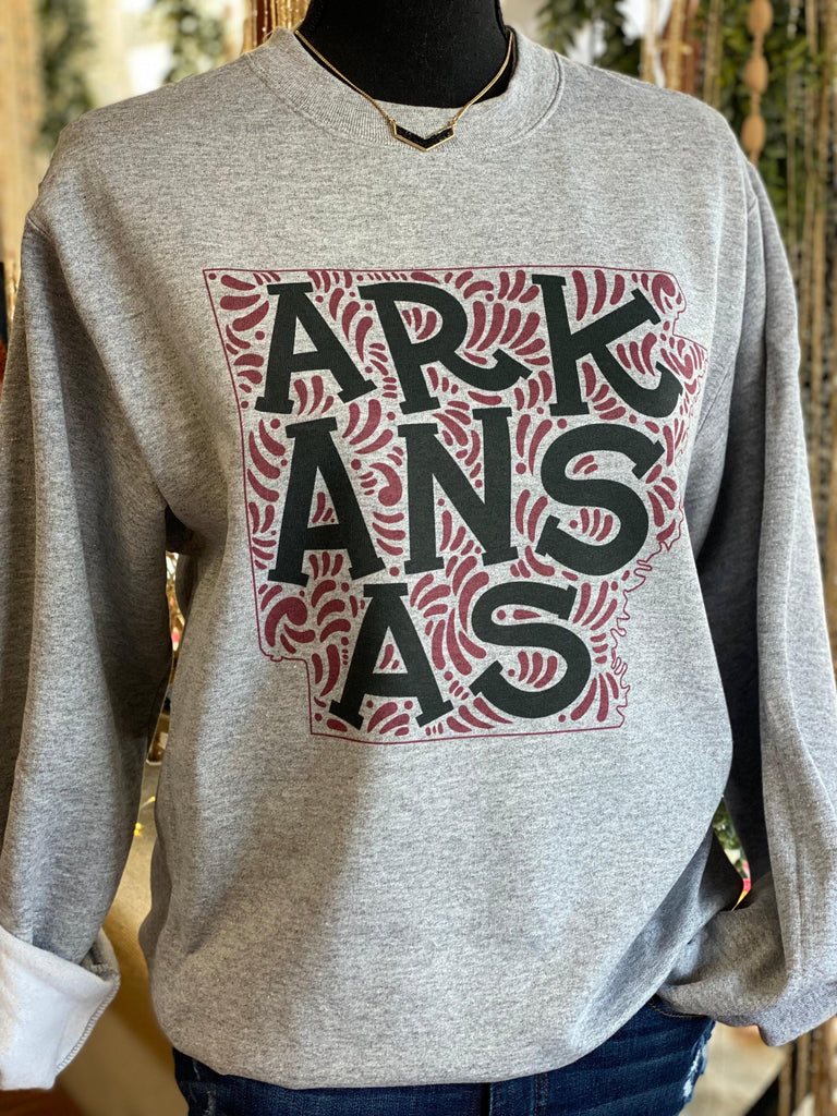 Arkansas Sweatshirt and T-shirt - ASK Apparel LLC