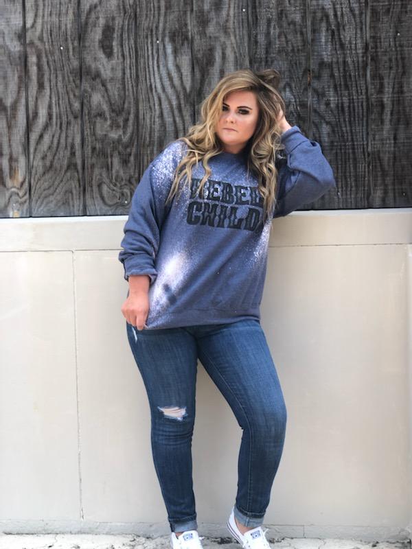 Rebel Child Sweatshirt-ASK Apparel LLC