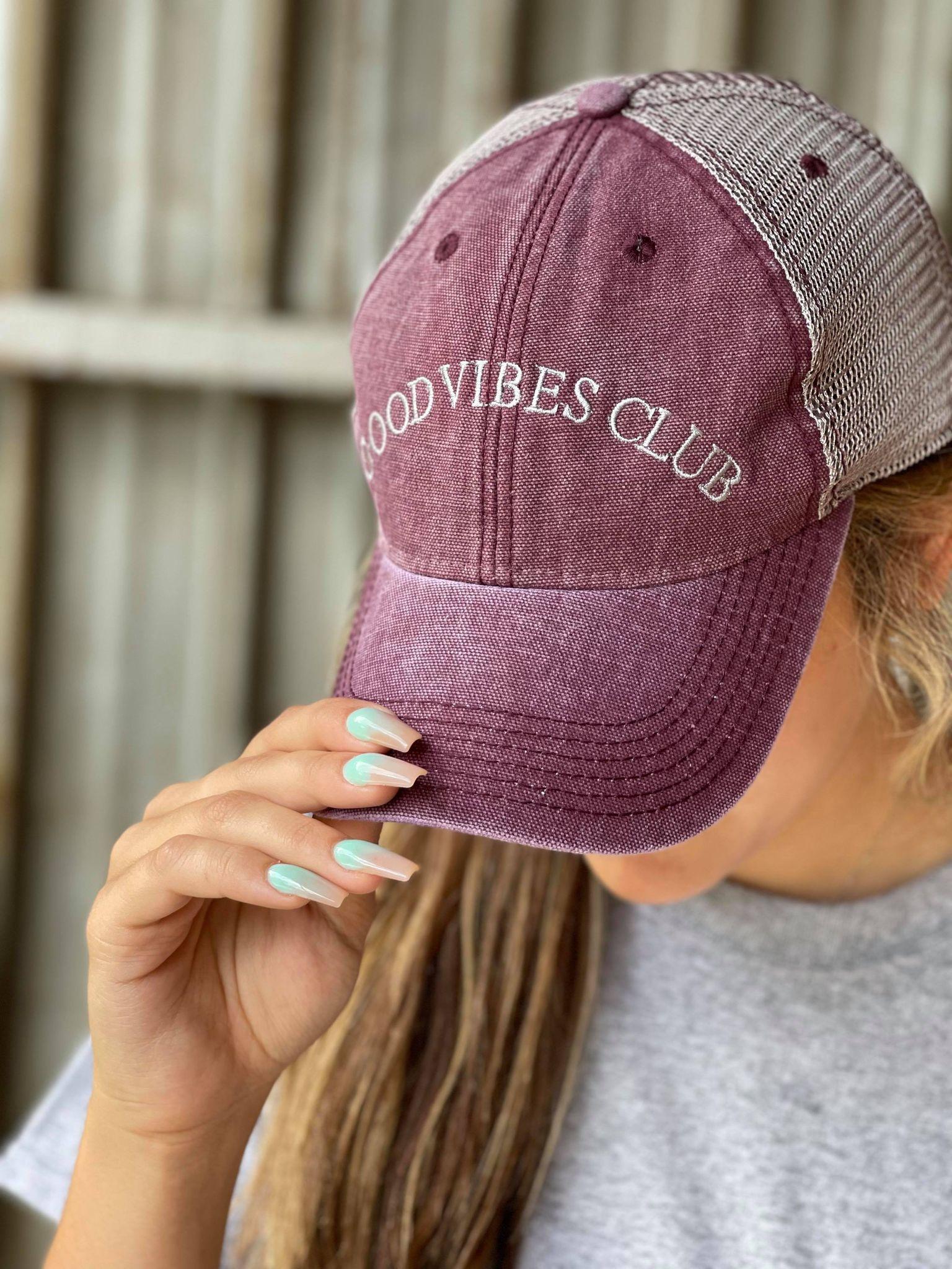 Good Vibes Club Hat - ASK Apparel LLC