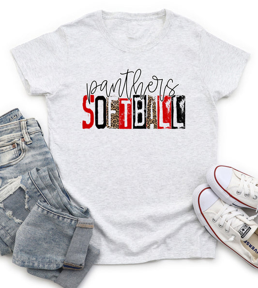 T-Shirt or Sweatshirt Grunge Custom Softball