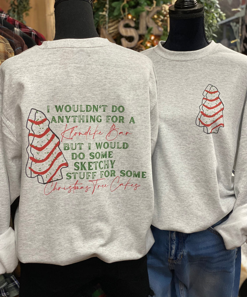 Sketchy Stuff/Christmas Tree Cakes Sweatshirt - ASK Apparel LLC