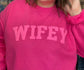Wifey Puff - Grey or Pink
