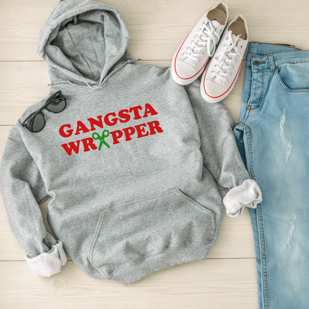 Gangsta Wrapper Hoodie - ASK Apparel LLC