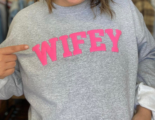 Wifey Puff - Gris o Rosa