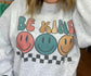 Be Kind Smiley Sweat-shirt