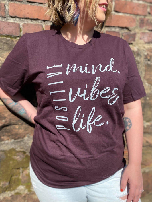 Positive Mind. Vibes. Life.-ASK Apparel LLC