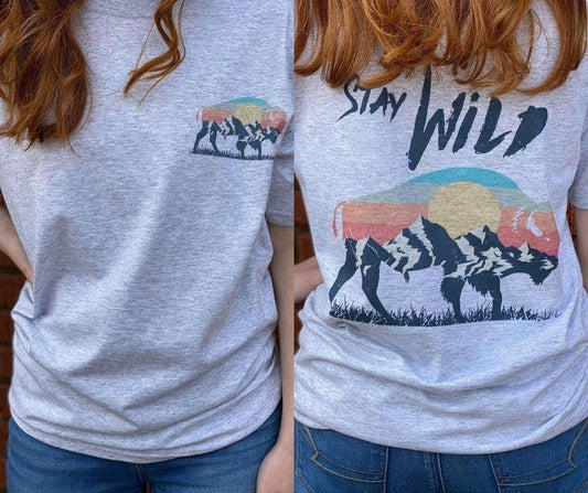 Stay Wild Tee-ASK Apparel LLC