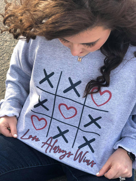 Tic Tac LOVE Sweatshirt-ASK Apparel LLC